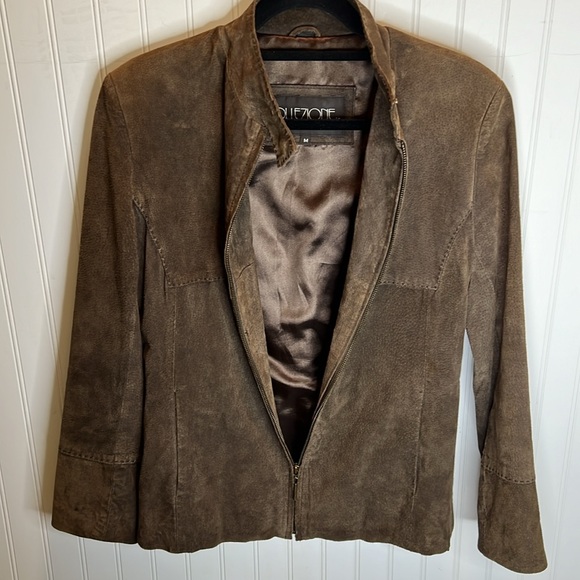 Collezione sa Leather Jacket Size Medium - Picture 5 of 15